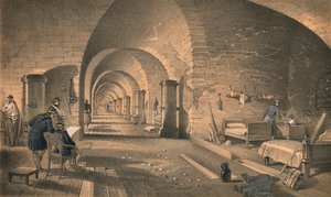 फोर्ट निकोलस का इंटीरियर, 1856