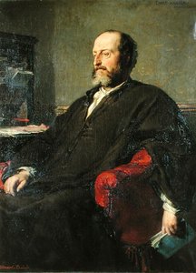 विलियम विक्टर एमिल ऑगियर (1820-89) 1877 द्वारा एडौर्ड लुई डबुफे