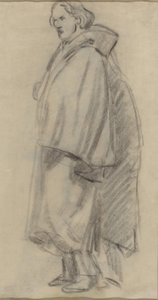 एक लबादा पहने हुए आदमी [छंद], 18521858। द्वारा एडोर्ड मैनेट