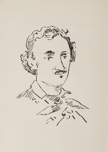 एडगर एलन पो का पोर्ट्रेट 1809-1849, 1889। द्वारा एडोर्ड मैनेट