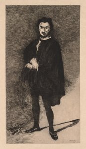 द ट्रेजिक एक्टर, 1866। द्वारा एडोर्ड मैनेट