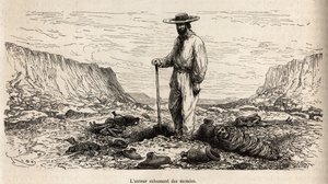 पॉल मार्कोय ने 1862 से 1863 तक, "ले टूर डू मोंडे" में प्रकाशित, 1862 से 1863 तक पहाड़ों, हुआरांकाल्क्वी की घाटी और पजोनल के क्षेत्रों में यात्रा का चित्रण करते हुए ई। रियो द्वारा उत्कीर्णन इंकास (बास पेरू) को उकेरा। ” 1875, एडौस द्वारा संपादित द्वारा एडौर्ड रिउ