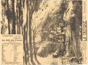 मानव बलों से परे, 1897। द्वारा एडोर्ड वुइलार्ड