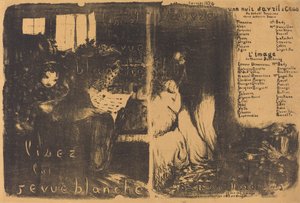 सीओस में एक अप्रैल की रात, ल'इमेज, 1894। द्वारा एडोर्ड वुइलार्ड