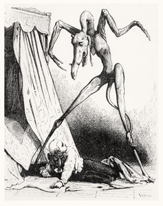 ली डिएबल अमौरेक्स के लिए चित्रण, 1845