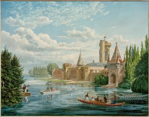 फ्रेंजेन्सबर्ग (सम्राट फ्रांज I के तहत 1801-1836 में निर्मित) द्वारा एडुआर्ड गुरक