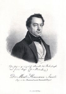 मोरिट्ज़ हरमन वॉन जैकोबी का पोर्ट्रेट 1801-1874, 1837। द्वारा एडवर्ड हाऊ