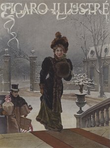 Bebes के लिए (शिशुओं के लिए)। शानदार फिगारो का कवर, जनवरी 1893 (क्रोमोग्राफोग्राफ)