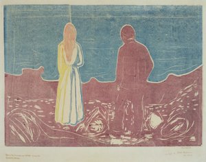 दो लोग, 1899 (अकेला लोग) द्वारा एडवर्ड चबाना