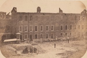 फोर्ट सम्टर की निकासी, अप्रैल 1861, अप्रैल 1861। द्वारा एडवर्ड एंथोनी