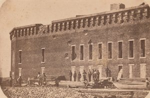 फोर्ट सम्टर की निकासी, अप्रैल 1861, अप्रैल 1861। द्वारा एडवर्ड एंथोनी