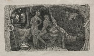 चैंबर- Idyll, 1829। द्वारा एडवर्ड कैलवर्ट