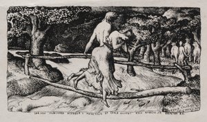 द फ्लड, 1829। द्वारा एडवर्ड कैलवर्ट