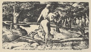 बाढ़, 1904। द्वारा एडवर्ड कैलवर्ट
