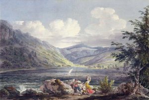 हेसवाटर, वेस्टमोरलैंड, c.1795 (wove पेपर पर ग्रेफ़ाइट द्वारा एडवर्ड डेस
