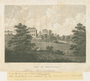 वोल्स्टन्टन - "स्मिथ-फील्ड का दृश्य": उत्कीर्णन, एनडी [सी 1794] द्वारा एडवर्ड डेस