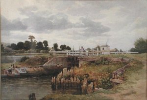 टेम्स पर एक दृश्य द्वारा एडवर्ड डंकन