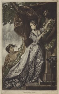 लेडी एलिजाबेथ केपेल (रंगीन उत्कीर्णन)