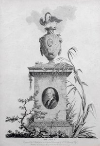 डॉ। थॉमस ऑगस्टाइन अर्ने (1710-78), जेम्स हीथ (1757-1834), 1793 द्वारा उत्कीर्ण (देखें 84546)