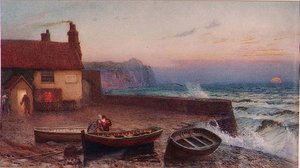 Sandsend, Whitby द्वारा एडवर्ड फ्रेडरिक ब्रेटनॉल