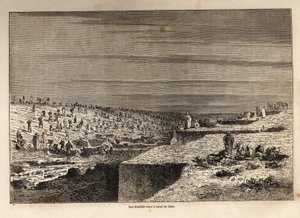 स्वेज नहर में एक खाई, ग्रेनेट द्वारा चित्रित, 1862 में पॉल मेररू द्वारा स्वेज नहर के भ्रमण को चित्रित करने के लिए। एडौर्ड चार्टन द्वारा संपादित "" ले टूर डू मोंडे "" में उत्कीर्णन द्वारा एडवर्ड ग्रेनेट