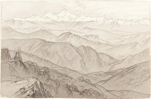 माउंट किंचिनजंगा (सभी चीजें उचित) द्वारा एडवर्ड लीयर