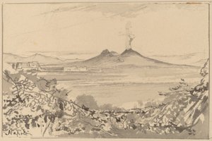 नेपल्स, 18841885। द्वारा एडवर्ड लीयर