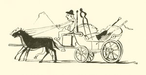 झाड़ू, फावड़ा, पोकर, और चिमटे (उत्कीर्णन) द्वारा एडवर्ड लीयर