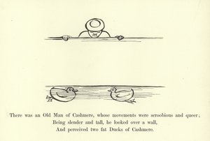 कश्मीरी का एक बूढ़ा आदमी था, जिसकी हरकतें कर्कश और विचित्र थीं द्वारा एडवर्ड लीयर