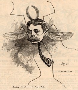 लॉर्ड रैंडोल्फ़ हेनरी स्पेंसर चर्चिल (1849-1895) द्वारा एडवर्ड लिनली साम्बूरने