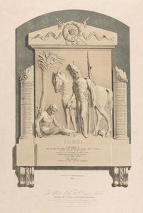 अलीवाल स्मारक, कैंटरबरी कैथेड्रल, 1848 सर्का