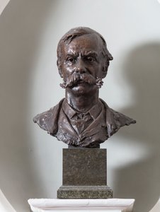 जी। ब्लैकॉल सिमंड्स की मूर्तिकला, c.1884-85 द्वारा एडवर्ड ओन्सलो फोर्ड