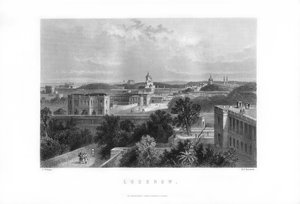 लखनऊ, भारत, 1893। द्वारा एडवर्ड पैक्समैन ब्राइट