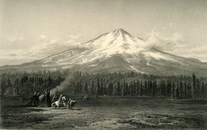 माउंट शास्ता, 1872।