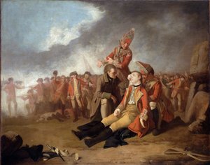 द डेथ ऑफ़ जनरल वोल्फ, 1763