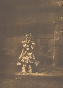 नकाबपोश डांसर - काउचन, 1912। द्वारा एडवर्ड शेरिफ कर्टिस