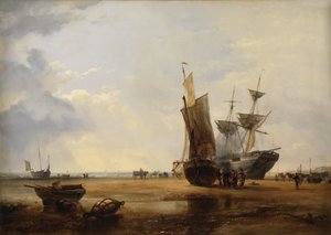 ब्रिगेड ऑन सैंड्स: वेसल्स ऑन द सैंड्स ऑन हेस्टिंग्स, 1836