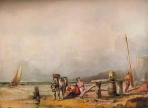 सीस्केप, c1845 द्वारा एडविन आरोन पेनली