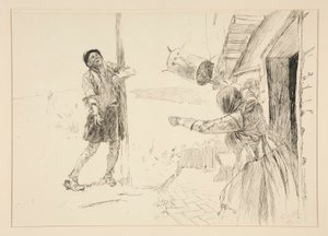 क्रिस्टोफर स्ली, परिचय, दृश्य ii, टेमिंग ऑफ द श्रू के लिए चित्रण द्वारा एडविन ऑस्टिन अभय