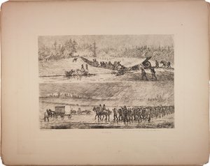 कीचड़ में फंसकर, 1876