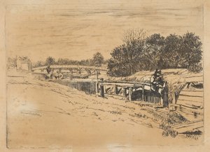 मोलसी [मोलिसी लॉक], [1861] में व्हिसलर