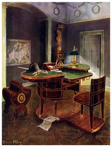 नेपोलियन I, चाटेओ डे ला माल्मिसन, फ्रांस का अभियान डेस्क, 1911-1912।