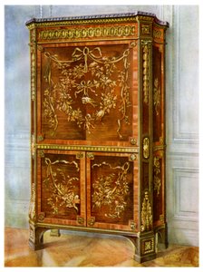 Inlaid ormolu ने सचिवालय, फ्रेंच, 1911-1912 में मुहिम शुरू की। द्वारा एडविन फोली