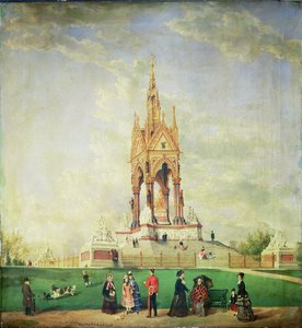 लंदन में, 1887 में अल्बर्ट मेमोरियल