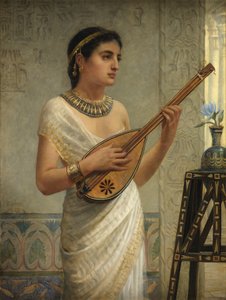 मंडोलिन प्लेयर, 1886