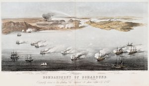 बोमरसुंड की बमबारी, 1854