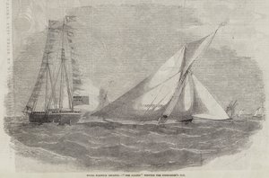 Royal Harwich Regatta, The Amazon ने Commodore का कप जीता