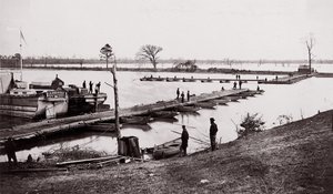पोंटून ब्रिज, 1861-65।