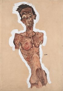 न्यूड सेल्फ-पोर्ट्रेट, 1910