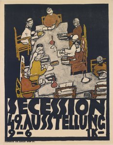 सेकेंड 49 वाँ प्रदर्शनी (Secession 49th प्रदर्शनी), 1918 द्वारा इगोन शीले